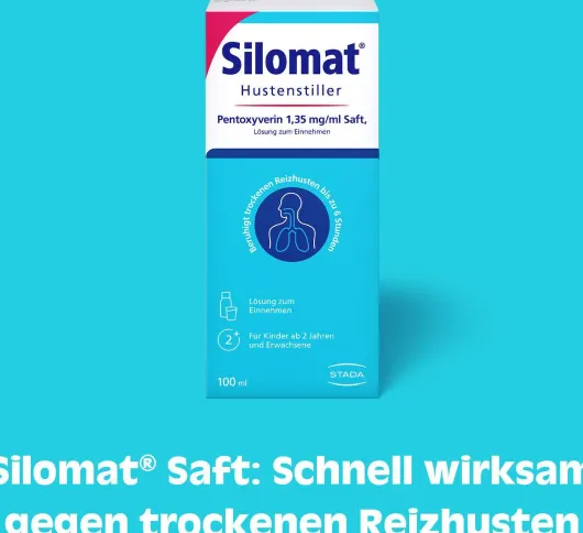 Silomat Hustenstiller Pentoxyverin 1,35 mg je ml Saft 100 ml