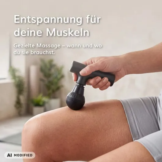 Silver Gear Mini Massagepistole