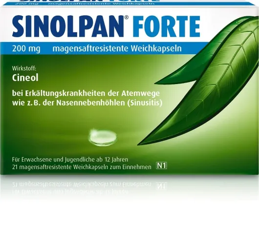 Sinolpan forte 200 mg 21 magensaftresistente Weichkapseln