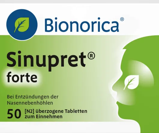 Sinupret forte 50 Überzogene Tabletten