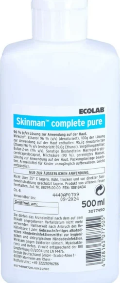 Skinman Complete Pure Händedesinfektion Lösu