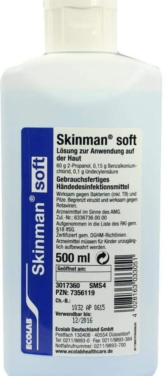 Skinman Soft 500 ml Lösung