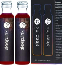 Sleep.Ink Schlafdrink Mit Melatonin 2 Portionsflaschen