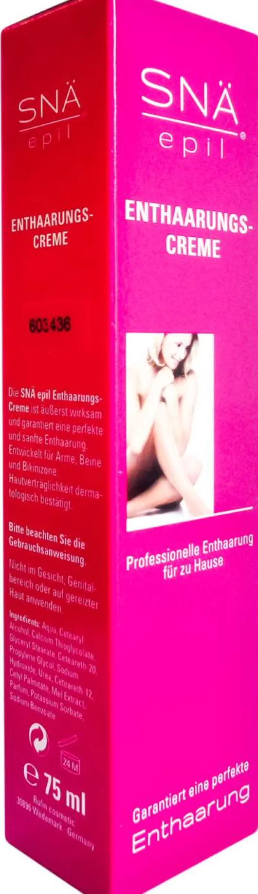 Snä Epil Enthaarungscreme 75 ml