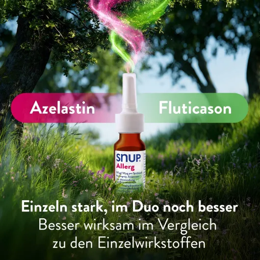 Snup Allerg Nasenspray mit Azelastin und Fluticason 2 x 23 g