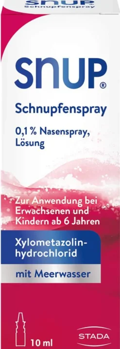 Snup Schnupfenspray 0,1 % Nasenspray 10 ml
