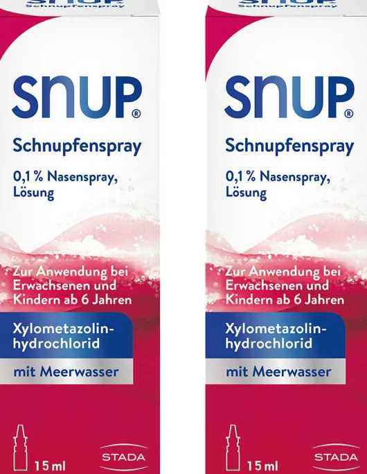 Snup Schnupfenspray 0,1 % Nasenspray 2 x 15 ml