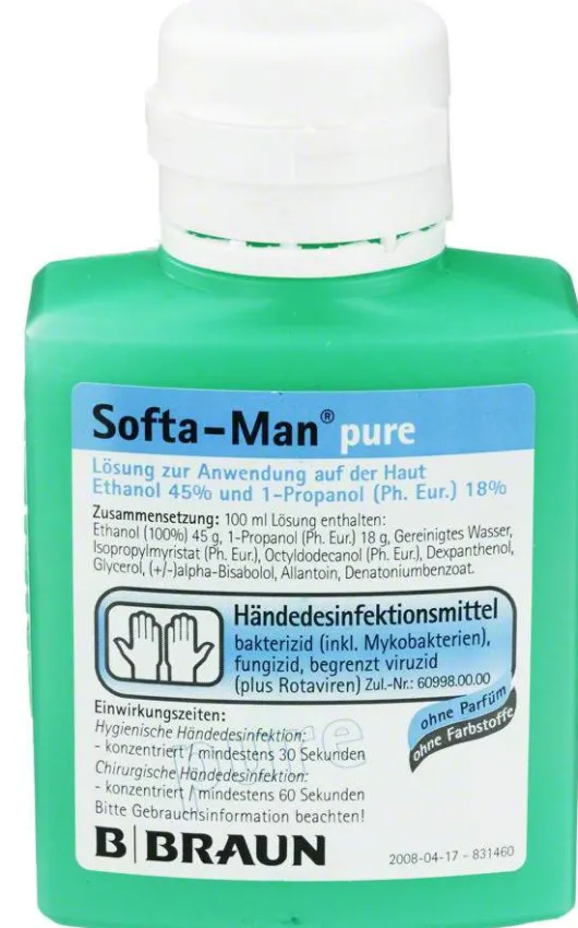 Softa Man Pure 100 ml Händedesinfektionsmittel