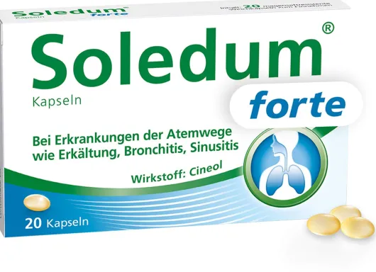 Soledum Kapseln forte 20 magensaftresistente Kapseln