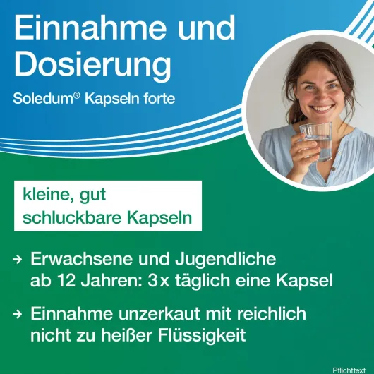 Soledum Kapseln forte 20 magensaftresistente Kapseln