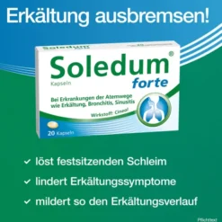 Soledum Kapseln forte 20 magensaftresistente Kapseln