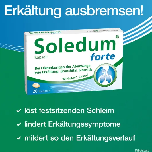 Soledum Kapseln forte 20 magensaftresistente Kapseln