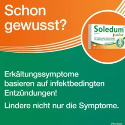 Soledum Kapseln Junior 100 mg 20 magensaftresistente Kapseln