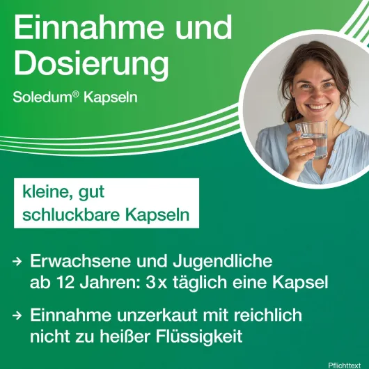 Soledum 50 magensaftresistente Kapseln