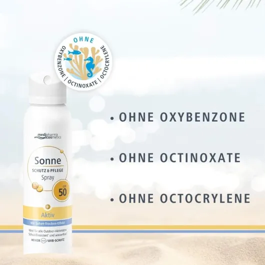 Sonne Schutz & Pflege Aktiv Aerosol-Spray LSF 50 150 ml