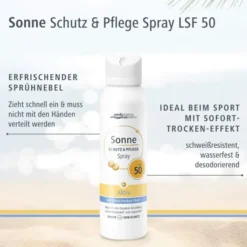 Sonne Schutz & Pflege Aktiv Aerosol-Spray LSF 50 150 ml