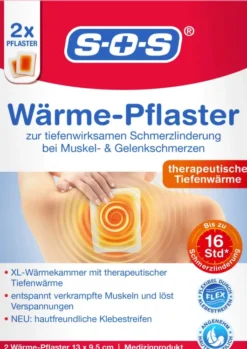 SOS Wärme-Pflaster 2 Stück