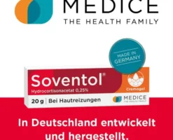 Soventol HydroCortisonAcetat 0,25% 20 g Creme
