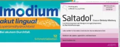 Sparset Imodium akut lingual 2 mg 12 Schmelztabletten + Saltadol Elektrolyt Pulver 12 Beutel