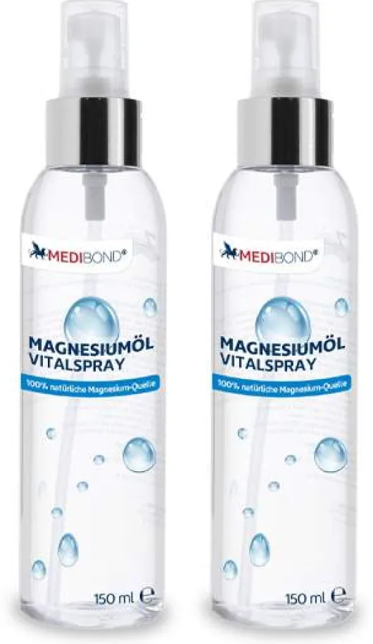 Sparset Magnesiumöl Medibond 2 x 150 ml Vitalspray