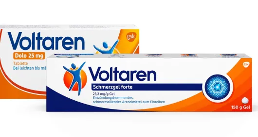 Sparset Voltaren Schmerzgel forte 150 g & Voltaren Dolo 25 mg 20 Tabletten 1 Set