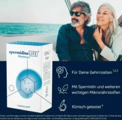 spermidineLIFE Memory+ 60 Kapseln