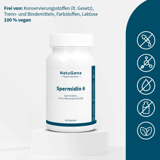 Spermidin 6 60 Kapseln