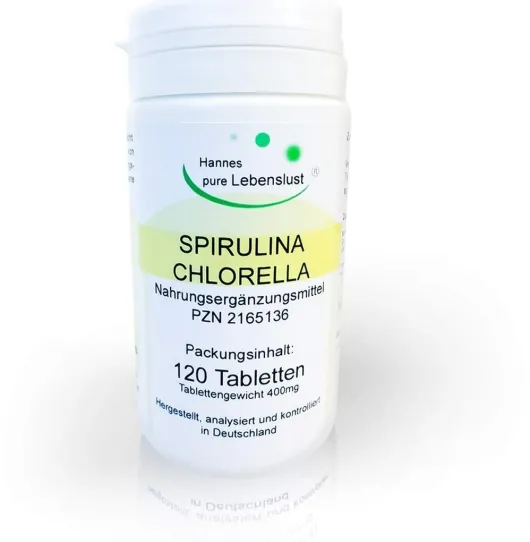 Spirulina + Chlorella 120 Tabletten