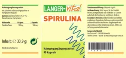 Spirulina 300 mg 90 Kapseln