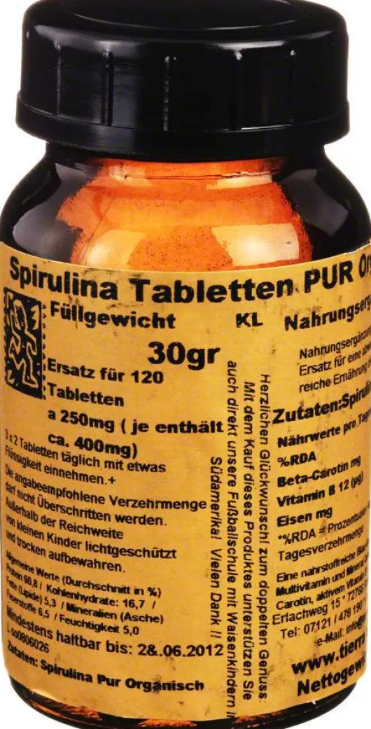 Spirulina Tabletten