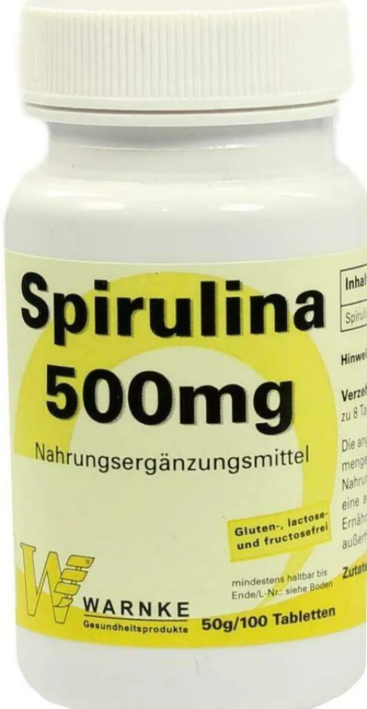 Spirulina 500 100 Tabletten