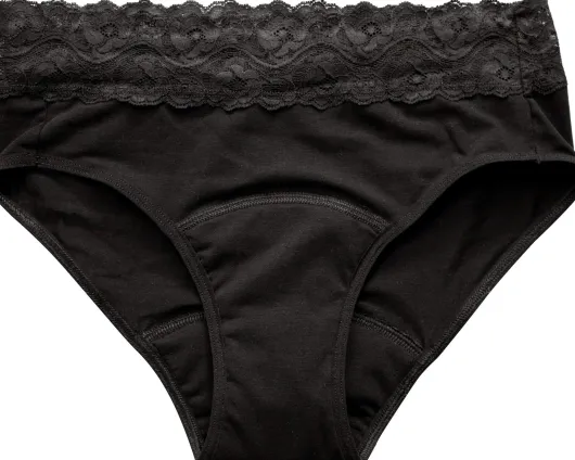Spitzenslip mit Saugeinlage Größe 50-52 (XXL)