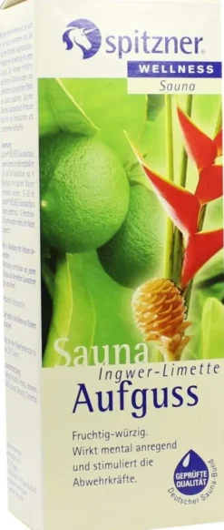 Spitzner Saunaaufguss Ingwer-Limette 190 ml
