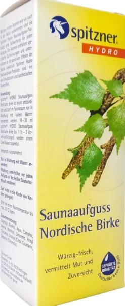 Spitzner Saunaaufguss Nordische Birke Hydro 190 ml