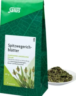 Spitzwegerichblätter Arzneitee Bio Salus 60 G