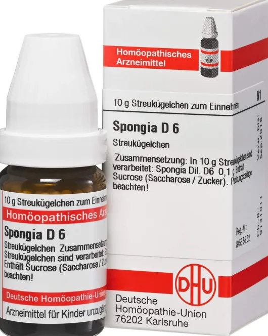 Spongia D6 Dhu 10g Globuli