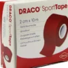 Sporttape Draco Tapeverband 10 M X 2 cm Rot 1 Verband