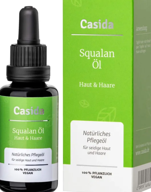 Squalan Öl Haut & Haare Pflanzlich 30 ml
