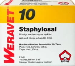 Staphylosal 10 Ampullen Vet 10 X 2 ml