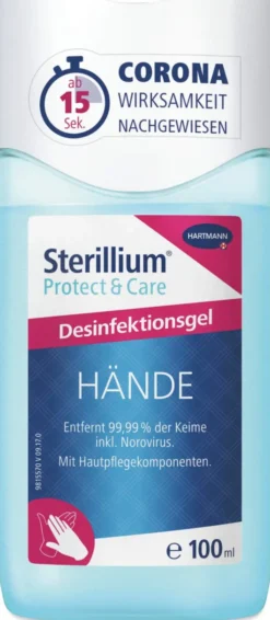 Sterillium Protect & Care Hände Gel 100 ml