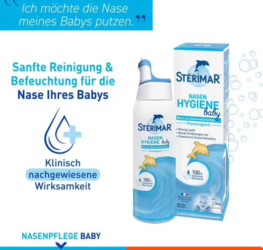 Sterimar Nasenhygiene Baby Nasenspray