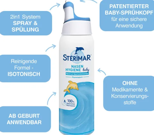 Sterimar Nasenhygiene Baby Nasenspray