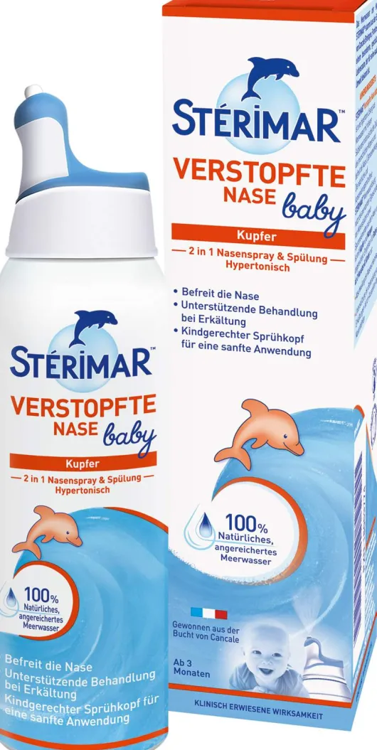 Sterimar Nasenspray Verstopfte Nase Baby Ab 3 Mon.