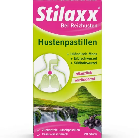 Stilaxx Hustenpastillen Isländisch Moos 28 Lutschpastillen