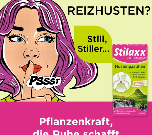 Stilaxx Hustenpastillen Isländisch Moos 28 Lutschpastillen