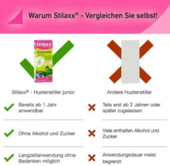Stilaxx Hustenstiller Isländisch Moos Junior 100 ml Sirup