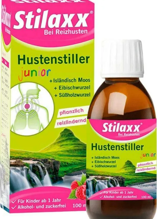 Stilaxx Hustenstiller Isländisch Moos Junior 100 ml Sirup