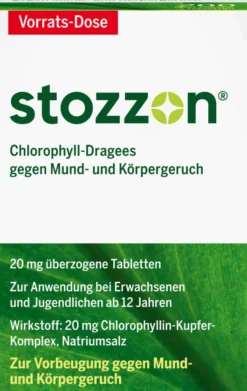 Stozzon Chlorophyll 200 überzogene Tabletten