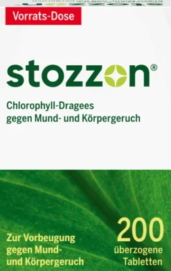 Stozzon Chlorophyll 200 überzogene Tabletten