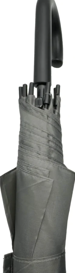 Sturm Regenschirm 65 cm grau